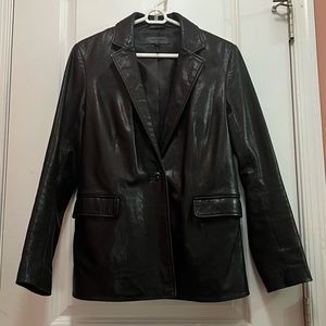 Rag and Bone Leather Blazer Size 8 - EXCELLENT CONDITION